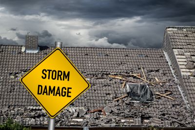 Handling storm damage repairs